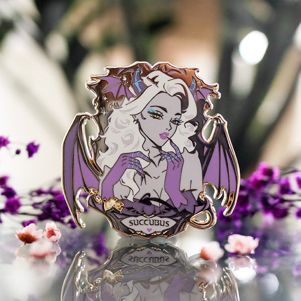 PATREON EXCLUSIVE SUCCUBUS MYTHICAL GIRLS ENAMEL PIN