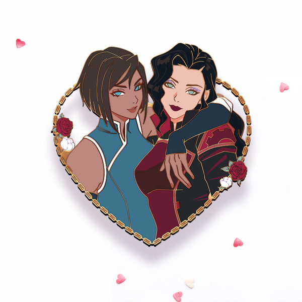 [Pre-Order] Korra Asami Sweethearts Wave 2 Enamel Pin