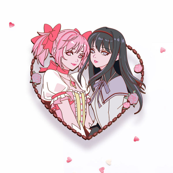 [Pre-Order] Madoka Homura Sweethearts Wave 2 Enamel Pin