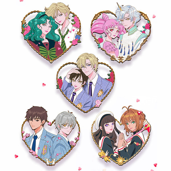 [Pre-Order] Sweethearts Wave 3 Enamel Pin Bundle