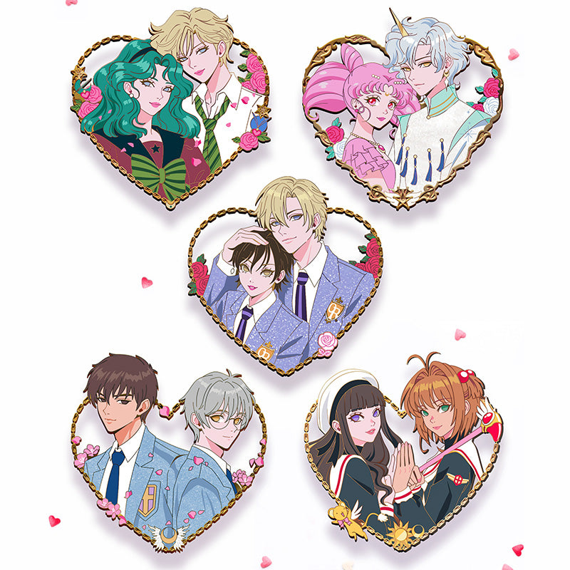 [Pre-Order] Sweethearts Wave 3 Enamel Pin Bundle