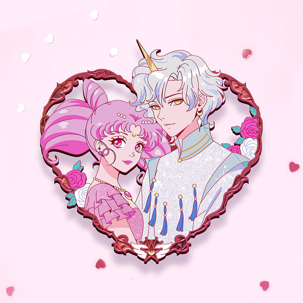 [Pre-Order] Patreon Exclusive Limited Edition Chibi Moon Helios Glitter Variant Sweethearts Wave 3 Enamel Pin