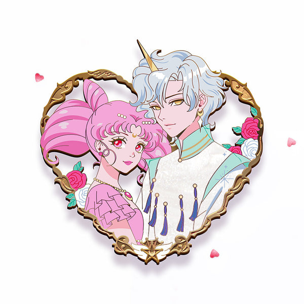 [Pre-Order] Sweethearts Chibi Moon and Helios Wave 3 Enamel Pin