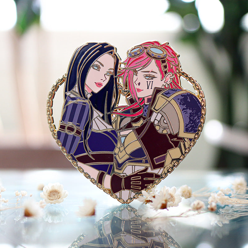 Caitlyn Vi Sweethearts Wave 2 Enamel Pin