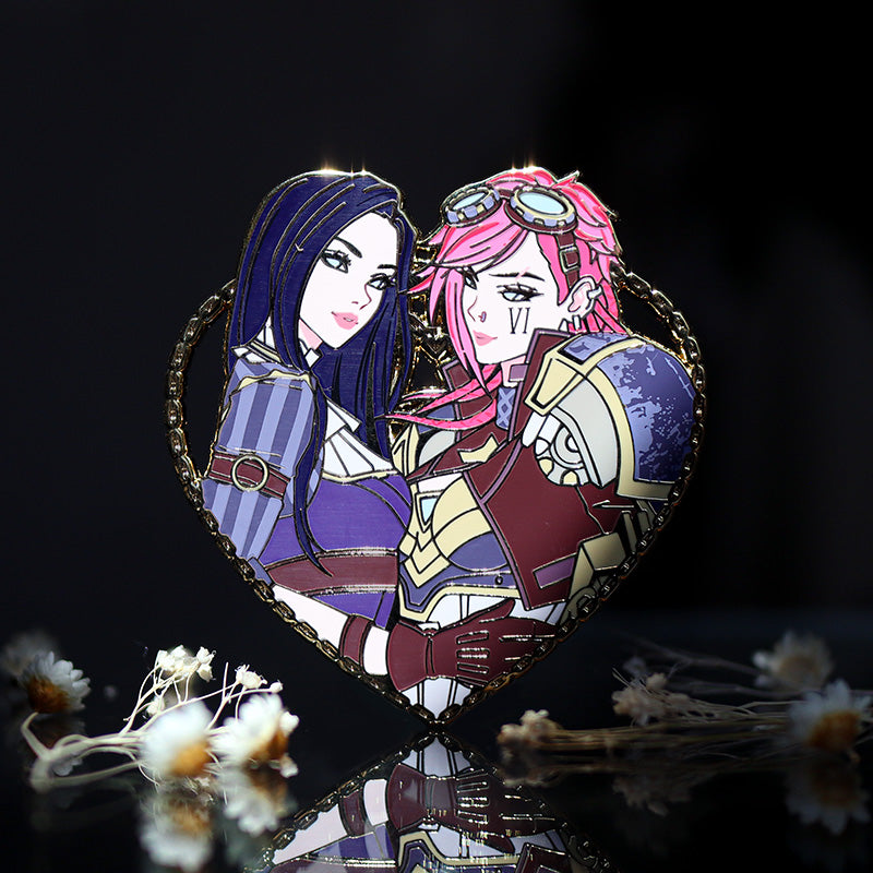 Caitlyn Vi Sweethearts Wave 2 Enamel Pin