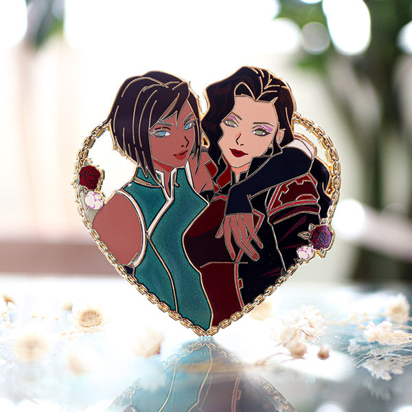 Korra Asami Sweethearts Wave 2 Enamel Pin