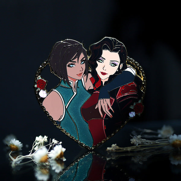 Korra Asami Sweethearts Wave 2 Enamel Pin
