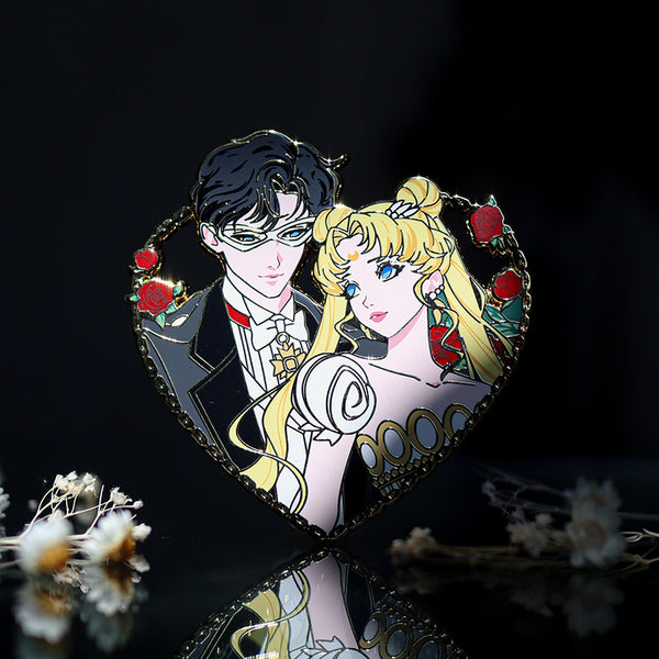 Moon King And Queen Sweethearts Wave 2 Enamel Pin