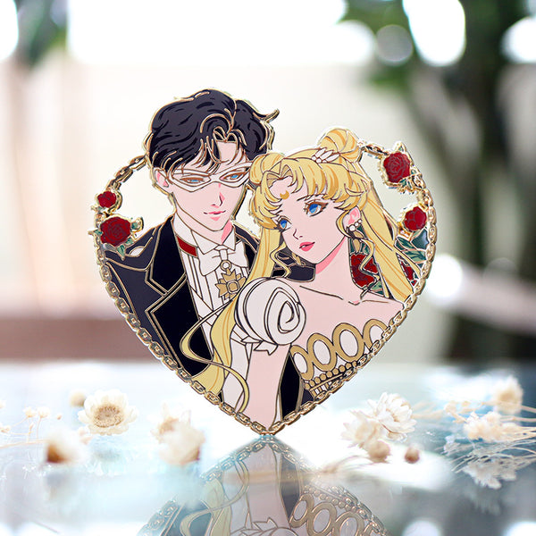 Moon King And Queen Sweethearts Wave 2 Enamel Pin