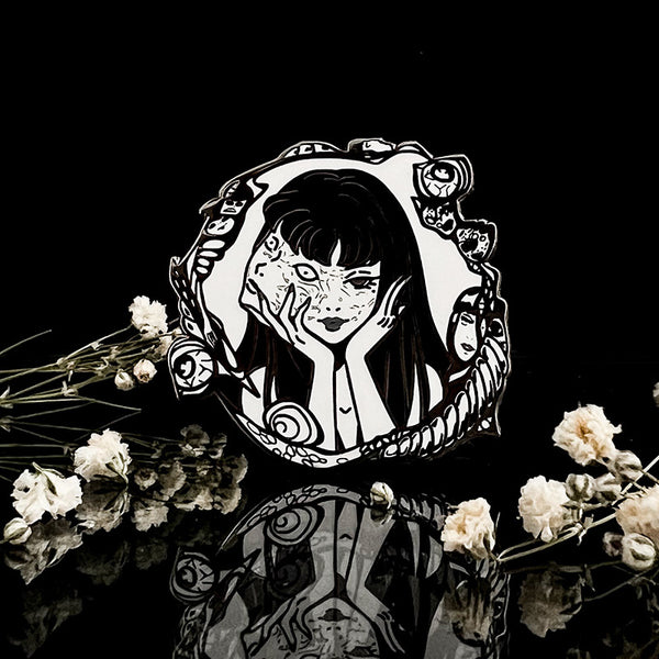 Limited Edition Tomie Graphic Style Horror Girls Enamel Pin