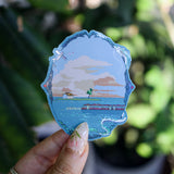 Ghibli Landscapes 3" Vinyl Sticker