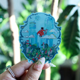 Ghibli Landscapes 3" Vinyl Sticker