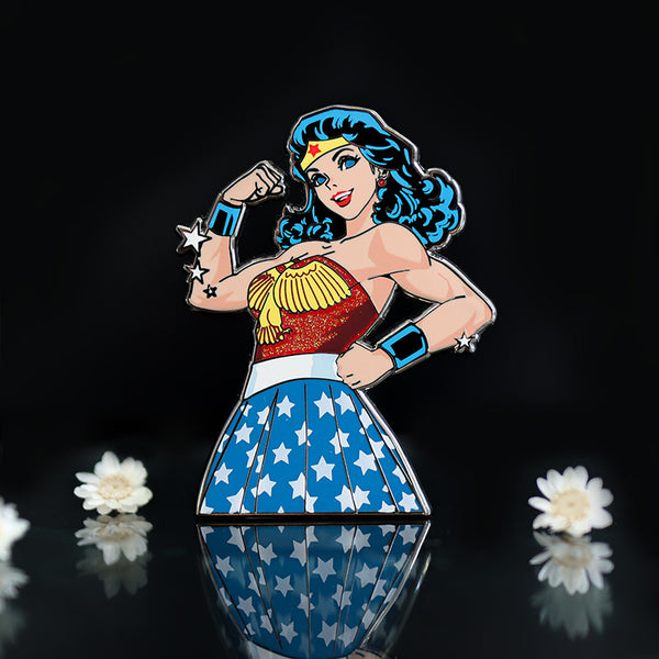 Limited Edition Patreon Exclusive Wonder Woman Women of Comics Comic Variant Enamel Pin