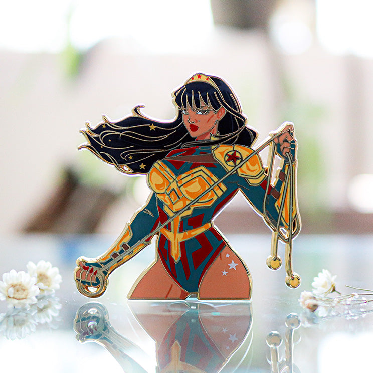 LE Yara Flor Wonder Woman Women of Comics Wave 4 Enamel Pin