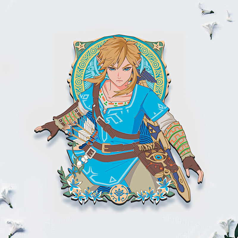 [PRE-ORDER] BOTW Link Portrait Enamel Pin