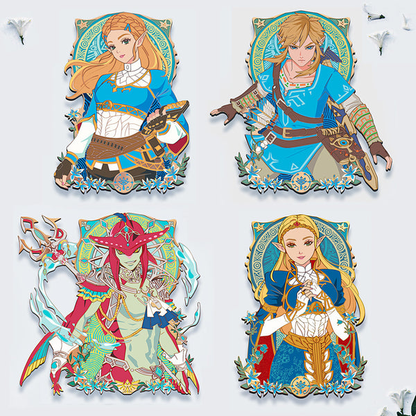 [PRE-ORDER] Zelda Portraits Wave 3 Enamel Pin Bundle