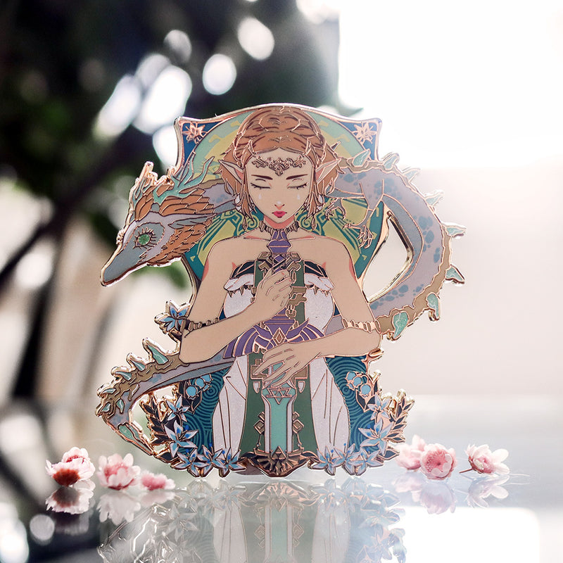 [Pre-Order] Princess Zelda Portrait Enamel Pin