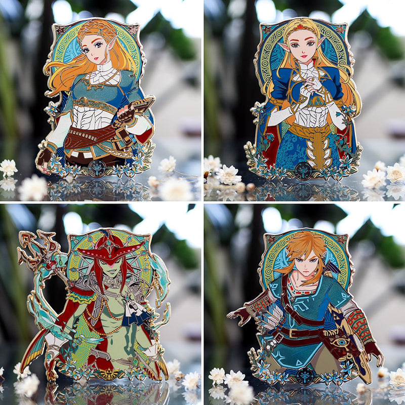 Zelda Portraits Wave 3 Enamel Pin Bundle