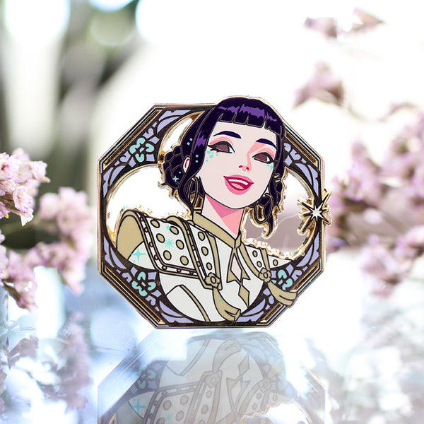 [PRE-ORDER SHIPS JAN 2026] ZOEY GRAPHIC-STYLE KPOP DEMON HUNTERS ENAMEL PIN