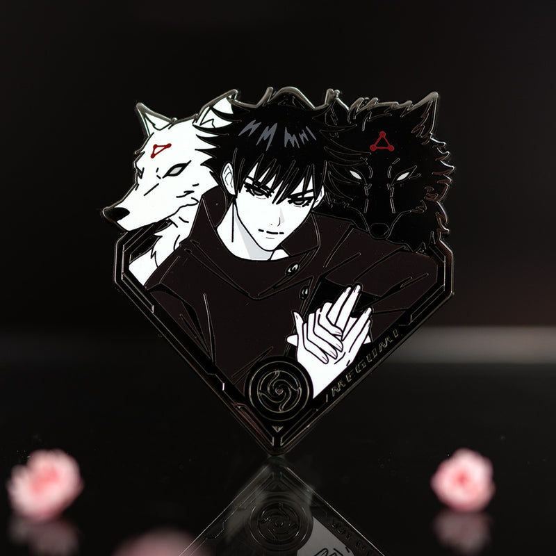LE Shadow JJK Open Frames Manga Variant Enamel Pin