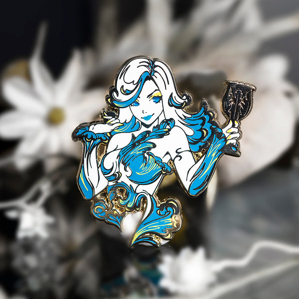 PATREON EXCLUSIVE SCONCE ANTIQUE GIRLS ENAMEL PIN