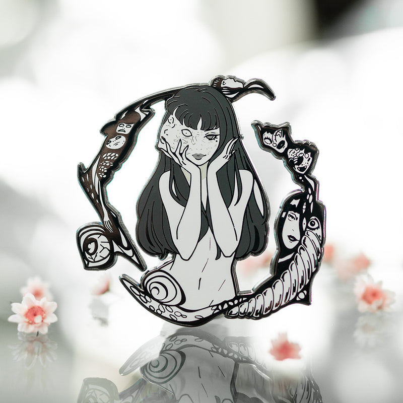 Limited Edition Tomie Horror Girls Enamel Pin